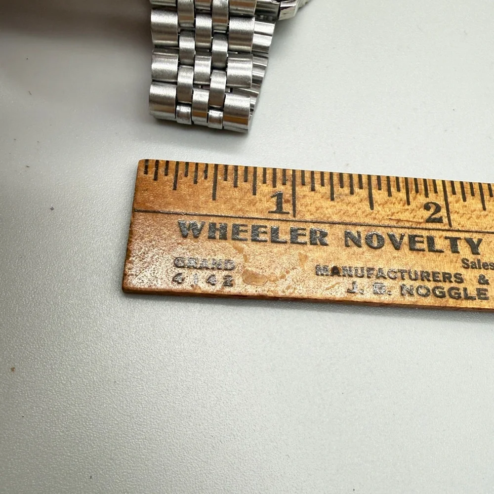 Vintage 1996 Joe Boxer Timex Airplane Novelty Watch Silver Tone Jubilee Band